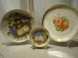 Vintage Bavarian Floral China - Mixed Lot