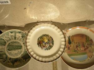 Vintage Commemorative & Storyteller Plates - Set of 3