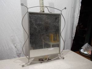 Vintage Ornate Tabletop Vanity Mirror