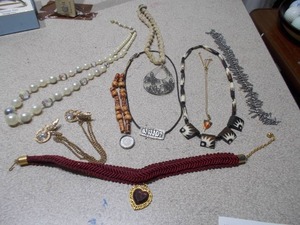 Vintage Eclectic Jewelry & Accessory Collection - Necklaces & WWJD Bracelet