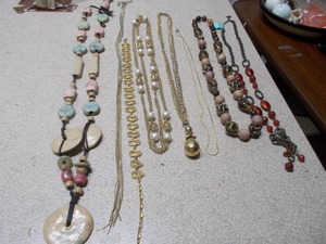 Multi-Style Necklace Collection - Beaded, Gold-Tone, & Boho Styles