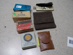 Vintage Specialty Box & Accessory Lot - Davol, Esterbrook & Key Case