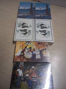 Factory Sealed Brown & Bigelow Playing Card Deck Lot  Custom Designs  Mint Condition