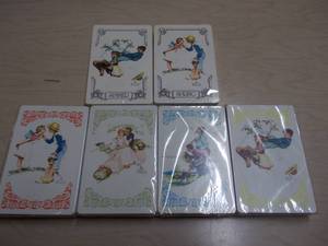 Factory Sealed Brown & Bigelow Playing Card Deck Lot  Norman Rockwell  Mint Condition