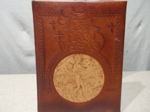 Brown & Bigelow LeatherBound Limited Edition  Las Vegas The Entertainment Capital