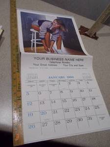 Vintage 1986 Calendar  Mint B & B Archive Condition