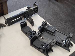 Lot of (6) Laser Level Mounting Bracket Clamps