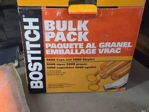 Lot of (1 Box) Bostitch� Bulk Pack Caps  Staples