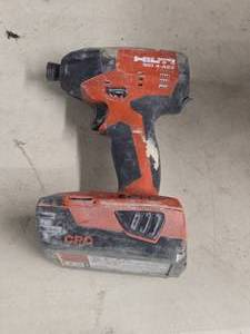 Hilti� 21.6V Impact Driver SID4-A22 with B22 2.6 Li-ion Battery