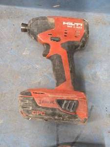 Hilti� 21.6V Impact Driver SID4-A22 with B22 2.6 Li-ion Battery