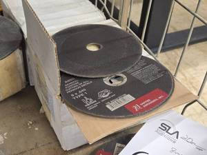 Lot of (50) United Abrasives 6 78-Grade .045-Grit Type-1 Cut-Off Wheels for Portable Saws