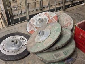 Lot of (8) Right Angle Grinding Wheels 7x14x58-11