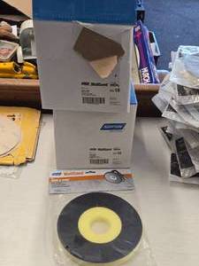 Lot of (2 Boxes) Norton WallSand Hook & Sand 9 Back-Up Pad 10-count ( 20 total items ) (in original packaging)
