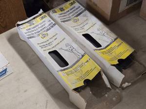 Lot of (108) 3M Drywall Pole Sanding Sheets 150-grit (x65) and 120-grit (x43)-Grit