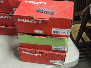 Lot of (3 Boxes) Hilti� X-PN37 Fasteners for GX3MX Tool