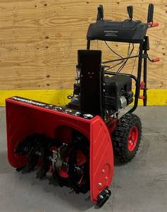 PowerSmart PSS2240C 24 in. 212cc 2-Stage Electric Start Gas Snow Blower Msrp $949.00