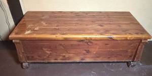 lot 65 image: Piedmont Red Cedar Blanket Chest - Cedar Storage Chest with Brass Hardware