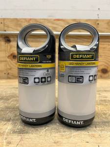 lot 56 image: 300 Lumens Handy Lantern in Grey (lot of 2)