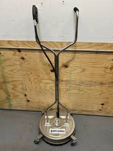 lot 58 image: Powerhorse 22in. Stainless Steel Surface Cleaner, 4000 Max. PSI MSRP $649.99