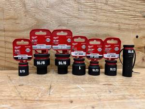 lot 70 image: Milwaukee Impact Sockets (lot of 7)