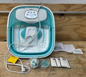 lot 83 image: Homedics Smart Space Elite Footbath with Heat Boost