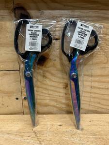 lot 89 image: Extra Long Professional Tailor Scissors (lot of 2)