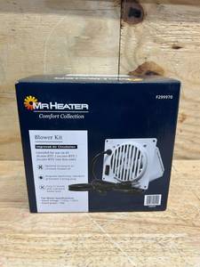 lot 92 image: Mr. Heater Comfort Collection 1000 sq ft 30000 BTU Electric Wall Heater Fan