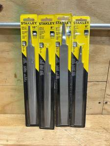 lot 104 image: Differently sized Stanley Batard Files (lot of 4)