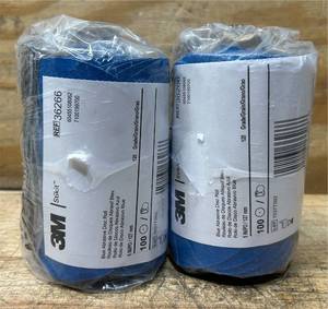 lot 218 image: 3M Blue Abrasive Disc Roll lot of 2