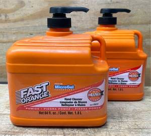 lot 227 image: Fast Orange Pumice Hand Cleaner lot of 2