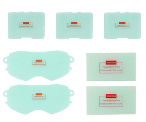 lot 250 image: Klutch Lens Covers for Welding Helmet, 7-Pc. Replacement Kit, Fits lot of 5 Item# 113646 #113640 Msrp $49.95