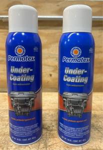 lot 275 image: Permatex Under-Coating lot of 2