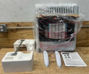 lot 279 image: 20,000 BTU Vent Free Radiant Dual Fuel Heater Model MHVFDF20RTT