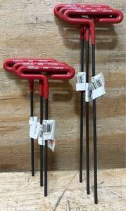 lot 316 image: Eklind 964 T-handle Hex lot of 6