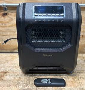 lot 322 image: LifeSmart Six Element Infared Quartz Eletric Heater HT1198QX