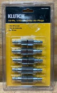 lot 332 image: Klutch 14in. Female Universal Plugs, 10-Pk. #48560