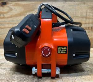 lot 339 image: Ultra-Tow Portable Electric Winch, 120V, 1100-Lb. Horizontal and Vertical Capacity, Steel Cable, Brushless Motor #5689273 Msrp $224.99