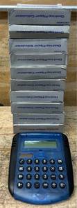 lot 350 image: Desktop Flipper Calculator lot of 10