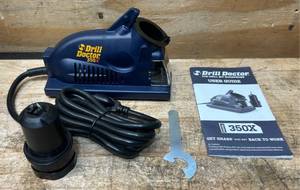 lot 375 image: Drill Doctor Drill Bit Sharpener, 332in. Dia. to 12in. Dia. Bits, Model# DD350X #1560960 Msrp $59.95