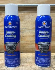 lot 378 image: Permatex Under-Coating lot of 2