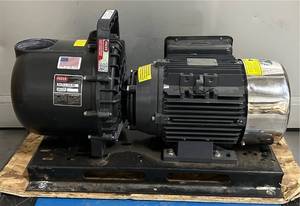 lot 400 image: Pacer Pumps SE3LL C5.0C Electric Drive Centrifugal Pump - 16,800 GPH, 3in. Ports, 5 HP, Single-Phase Msrp $1,823.75