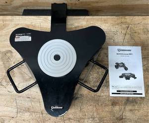 lot 498 image: Strongway Multi-Directional Machinery Mover with 360  Rotation, 4400-Lb. Capacity, 3 Rollers #5000069 Msrp $259.99