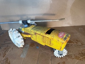 Vintage Nelson Rain Train traveling lawn sprinkler tractor