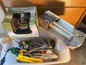 Lawn Sprinklers & Irrigation Accessories Lot  Yard & Garden Mix