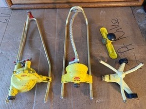 Vintage Nelson Lawn Sprinklers  Metal Yard Irrigation Set (Classic Styles)