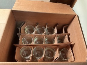 11 Vintage  wine glasses