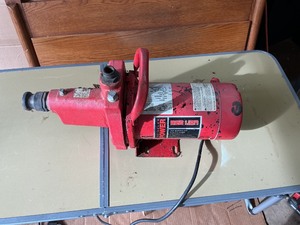 Red Lion Sprinkler Power Jet Utility Pump bench tested, powers up 