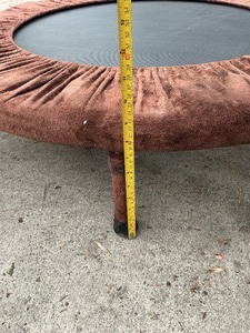 Two 38 diameter trampolines