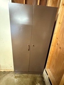 Metal Storage Cabinet  Tall UtilityShop Cabinet