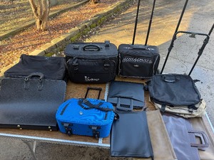 Business travel and appointment  luggage appointments lot